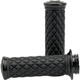 BILTWELL AlumiCore Grip Set Dual Cable - Black